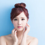beauty woman smile to you