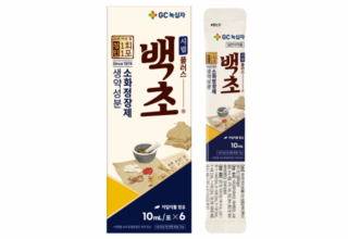 GC녹십자, 성인용 대용량 소화정장제 ‘백초시럽플러스 10ml’ 출시